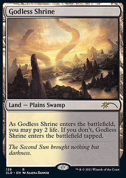 Godless Shrine⁣ - Secret Lair Drop Series: Dr. Lair's Secretorium Superdrop⁣ (Rare)⁣ [128]