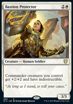 Bastion Protector - Commander: Innistrad: Midnight Hunt (Rare) [MIC-80]