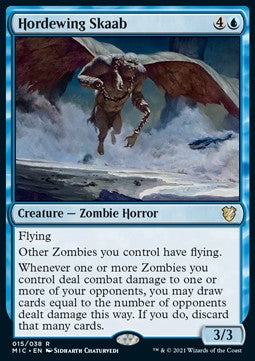 Hordewing Skaab (V.1)⁣ - Commander: Innistrad: Midnight Hunt⁣ (Rare)⁣ [15]