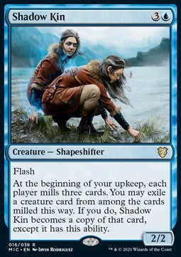 Shadow Kin (V.1)⁣ - Commander: Innistrad: Midnight Hunt⁣ (Rare)⁣ [16]