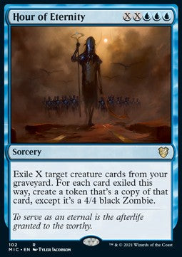 Hour of Eternity⁣ - Commander: Innistrad: Midnight Hunt⁣ (Rare)⁣ [102]