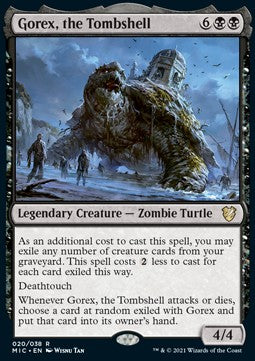 Gorex, the Tombshell (V.1)⁣ - Commander: Innistrad: Midnight Hunt⁣ (Rare)⁣ [20]