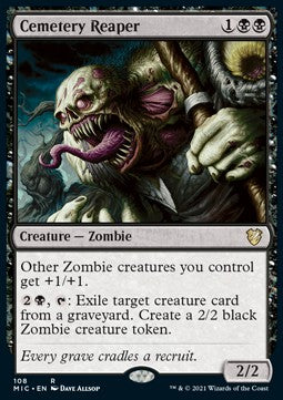 Cemetery Reaper - Commander: Innistrad: Midnight Hunt (Rare) [MIC-108]