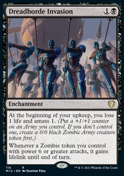 Dreadhorde Invasion - Commander: Innistrad: Midnight Hunt (Rare) [MIC-114]