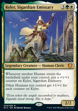 Kyler, Sigardian Emissary (V.1)⁣ - Commander: Innistrad: Midnight Hunt⁣ (Mythic)⁣ [4]