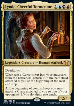Lynde, Cheerful Tormentor (V.1)⁣ - Commander: Innistrad: Midnight Hunt⁣ (Mythic)⁣ [38]