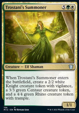 Trostani's Summoner - Commander: Innistrad: Midnight Hunt (Uncommon) [MIC-156]