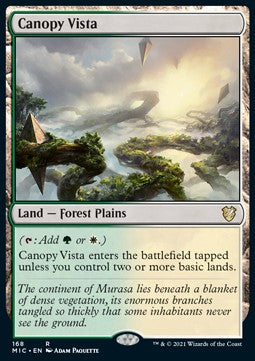 Canopy Vista⁣ - Commander: Innistrad: Midnight Hunt⁣ (Rare)⁣ [168]
