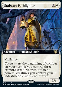 Stalwart Pathlighter (V.2)⁣ - Commander: Innistrad: Midnight Hunt⁣ (Rare)⁣ [47]