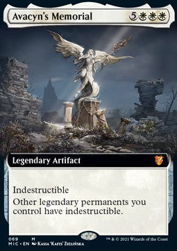 Avacyn's Memorial (V.2)⁣ - Commander: Innistrad: Midnight Hunt⁣ (Mythic)⁣ [69]