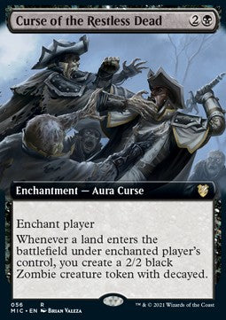 Curse of the Restless Dead (V.2)⁣ - Commander: Innistrad: Midnight Hunt⁣ (Rare)⁣ [56]