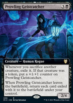 Prowling Geistcatcher (V.2)⁣ - Commander: Innistrad: Midnight Hunt⁣ (Rare)⁣ [59]