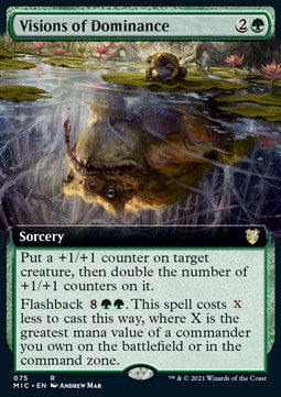 Visions of Dominance (V.2)⁣ - Commander: Innistrad: Midnight Hunt⁣ (Rare)⁣ [75]
