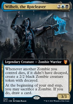 Wilhelt, the Rotcleaver (V.2)⁣ - Commander: Innistrad: Midnight Hunt⁣ (Mythic)⁣ [40]
