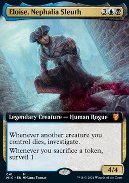 Eloise, Nephalia Sleuth (V.2)⁣ - Commander: Innistrad: Midnight Hunt⁣ (Mythic)⁣ [41]