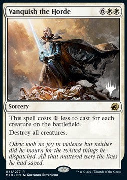 Vanquish the Horde (V.2)⁣ - Innistrad: Midnight Hunt: Promos⁣ (Rare)⁣ [41]