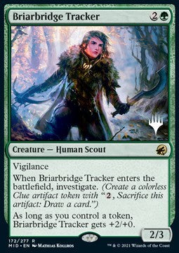 Briarbridge Tracker (V.2)⁣ - Innistrad: Midnight Hunt: Promos⁣ (Rare)⁣ [172]
