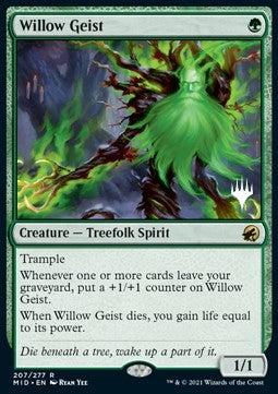 Willow Geist (V.2)⁣ - Innistrad: Midnight Hunt: Promos⁣ (Rare)⁣ [207]
