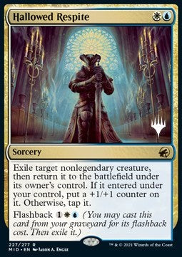 Hallowed Respite (V.2)⁣ - Innistrad: Midnight Hunt: Promos⁣ (Rare)⁣ [227]