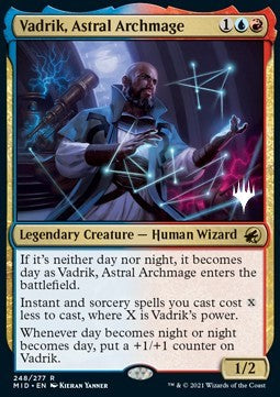 Vadrik, Astral Archmage (V.2)⁣ - Innistrad: Midnight Hunt: Promos⁣ (Rare)⁣ [248]