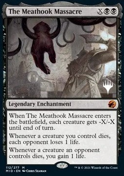 The Meathook Massacre (V.2)⁣ - Innistrad: Midnight Hunt: Promos⁣ (Mythic)⁣ [112]