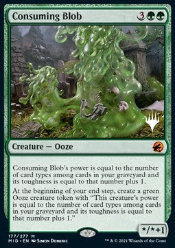 Consuming Blob (V.2)⁣ - Innistrad: Midnight Hunt: Promos⁣ (Mythic)⁣ [177]