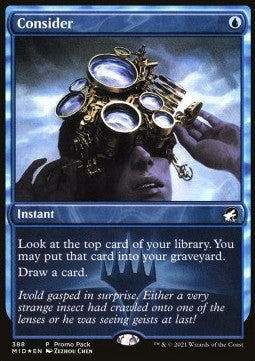 Consider⁣ - Innistrad: Midnight Hunt: Promos⁣ (Common)⁣ [388]