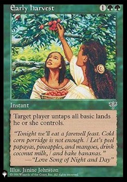 Early Harvest⁣ - The List⁣ (Rare)
