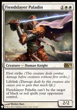 Fiendslayer Paladin⁣ - The List⁣ (Rare)⁣ [18]