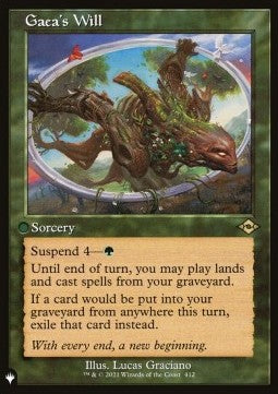 Gaea's Will⁣ - The List⁣ (Rare)⁣ [162]