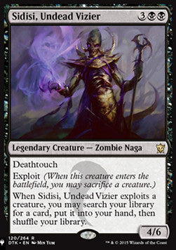 Sidisi, Undead Vizier⁣ - The List⁣ (Rare)⁣ [120]