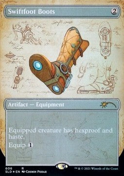 Swiftfoot Boots⁣ - Secret Lair Drop Series⁣ (Rare)⁣ [606]