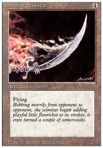 Dancing Scimitar⁣ - Revised⁣ (Rare)