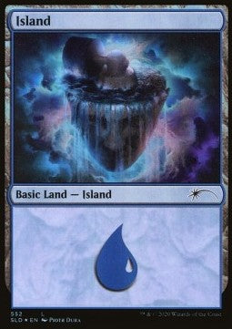 Island (V.9)⁣ - Secret Lair Drop Series⁣ (Land)⁣ [552]