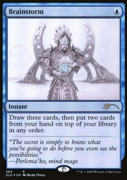 Brainstorm⁣ - Secret Lair Drop Series⁣ (Rare)⁣ [582]