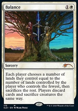 Balance⁣ - Secret Lair Drop Series: All-Natural, Totally Refreshing Superdrop⁣ (Mythic)⁣ [173]