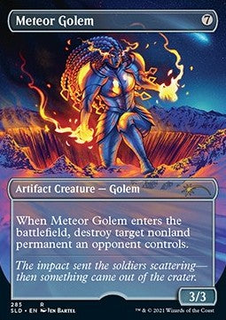 Meteor Golem⁣ - Secret Lair Drop Series: All-Natural, Totally Refreshing Superdrop⁣ (Rare)⁣ [285]
