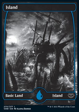 Island (V.1)⁣ - Innistrad: Crimson Vow⁣ (Land)⁣ [270]