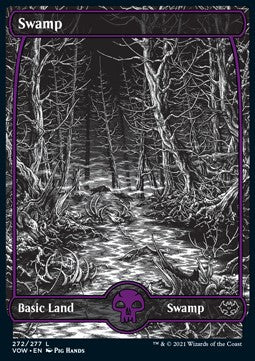 Swamp (V.1)⁣ - Innistrad: Crimson Vow⁣ (Land)⁣ [272]