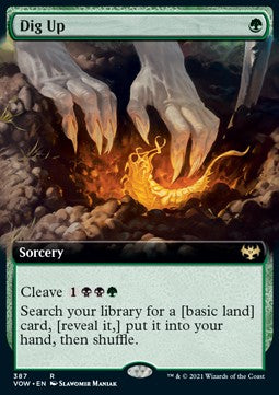 Dig Up⁣ - Innistrad: Crimson Vow: Extras⁣ (Rare)⁣ [387]