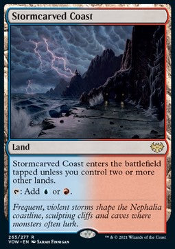 Stormcarved Coast⁣ - Innistrad: Crimson Vow⁣ (Rare)⁣ [265]