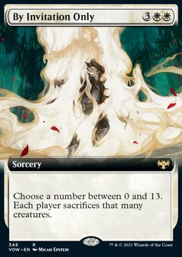 By Invitation Only⁣ - Innistrad: Crimson Vow: Extras⁣ (Rare)⁣ [346]
