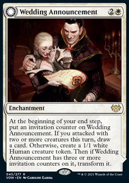 Wedding Announcement // Wedding Festivity⁣ - Innistrad: Crimson Vow⁣ (Rare)⁣ [45]
