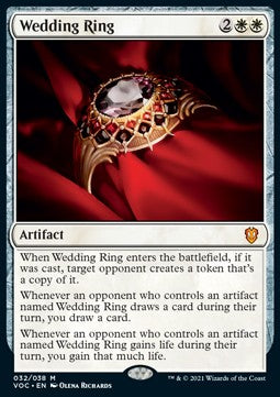 Wedding Ring (V.1)⁣ - Commander: Innistrad: Crimson Vow⁣ (Mythic)⁣ [32]