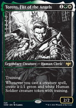 Torens, Fist of the Angels (V.1)⁣ - Innistrad: Crimson Vow: Extras⁣ (Rare)⁣ [328]
