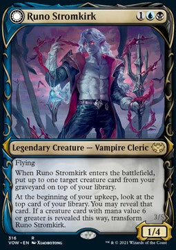 Runo Stromkirk // Krothuss, Lord of the Deep (V.1)⁣ - Innistrad: Crimson Vow: Extras⁣ (Rare)⁣ [316]