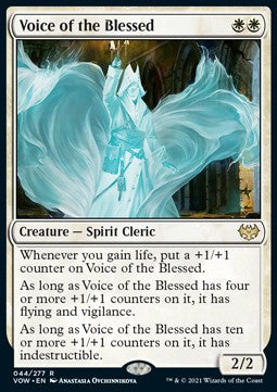 Voice of the Blessed⁣ - Innistrad: Crimson Vow⁣ (Rare)⁣ [44]