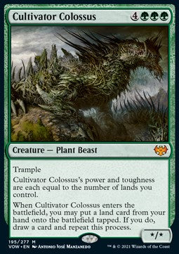 Cultivator Colossus⁣ - Innistrad: Crimson Vow⁣ (Mythic)⁣ [195]