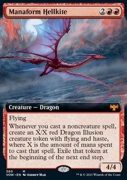 Manaform Hellkite⁣ - Innistrad: Crimson Vow: Extras⁣ (Mythic)⁣ [380]