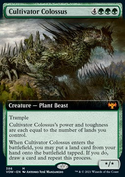 Cultivator Colossus⁣ - Innistrad: Crimson Vow: Extras⁣ (Mythic)⁣ [386]